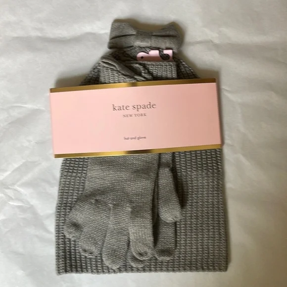 kate spade | Accessories | Nwt Kate Spade Bow Beanie And  display picture 3